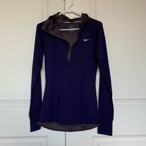 Nike Dri-Fit Hooded Wool Running Top